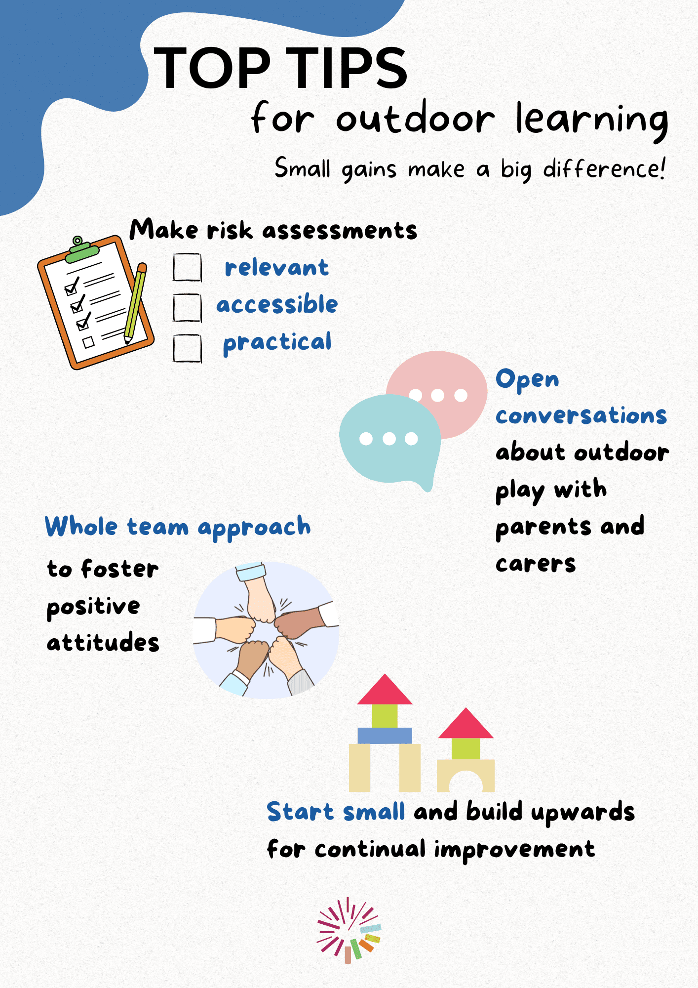 Top tips for outdoor learning